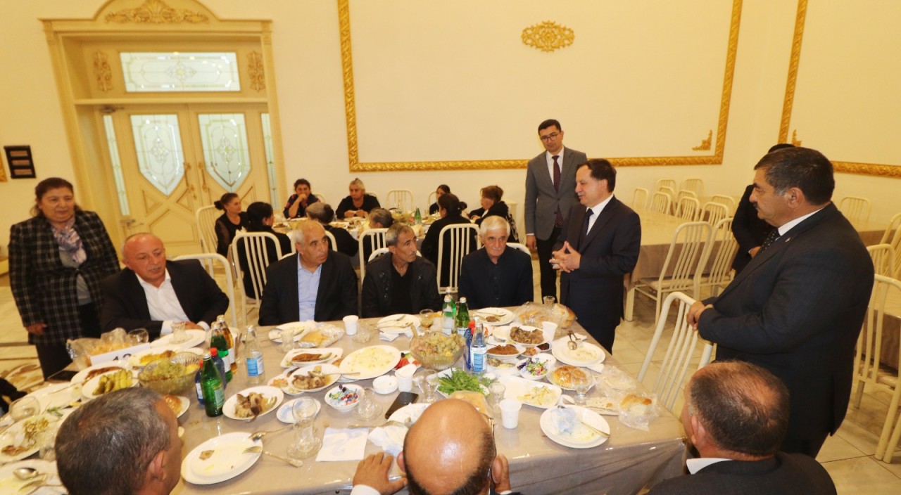 Qazaxda Anım Günü qeyd olundu, şəhid ailələri ilə görüş keçirildi - FOTOLAR